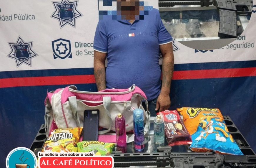 Detienen en Torreón a  sujeto con…