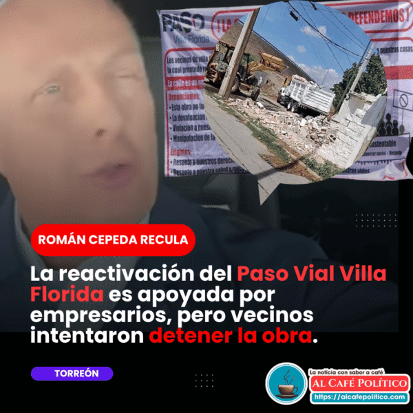 Román recula: retoman obra que prometió cancelar hace…