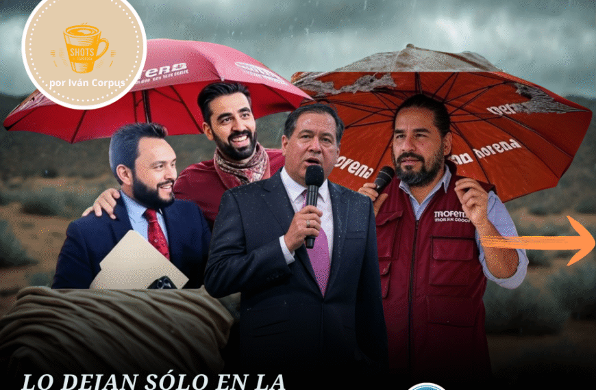 Y al final… le dejaron el paraguas roto»