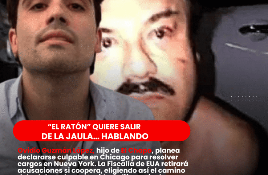 De capo a colaborador: el hijo de El Chapo negocia acuerdo; podrían retirarle cargos a Ovidio