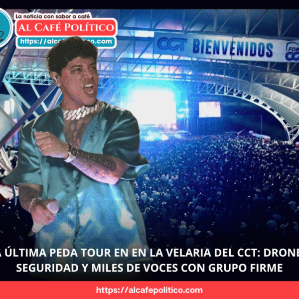 Hasta con drones vigilan concierto de Grupo Firme…