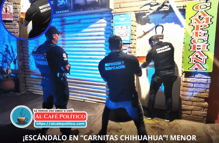 Bar “Carnitas Chihuahua” es clausurado tras riña y venta de alcohol a menor