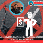 🚨 Se acabó: ahora sí van por bicis y scooters eléctricos en Torreón