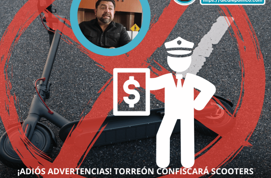 🚨 Se acabó: ahora sí van por bicis y scooters eléctricos en Torreón