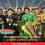 México gana la Copa Oro 2025 y se lleva ¡un millón de dólares!