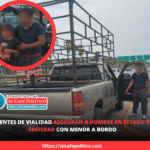 Detienen a conductor ebrio que viajaba con un menor en Torreón