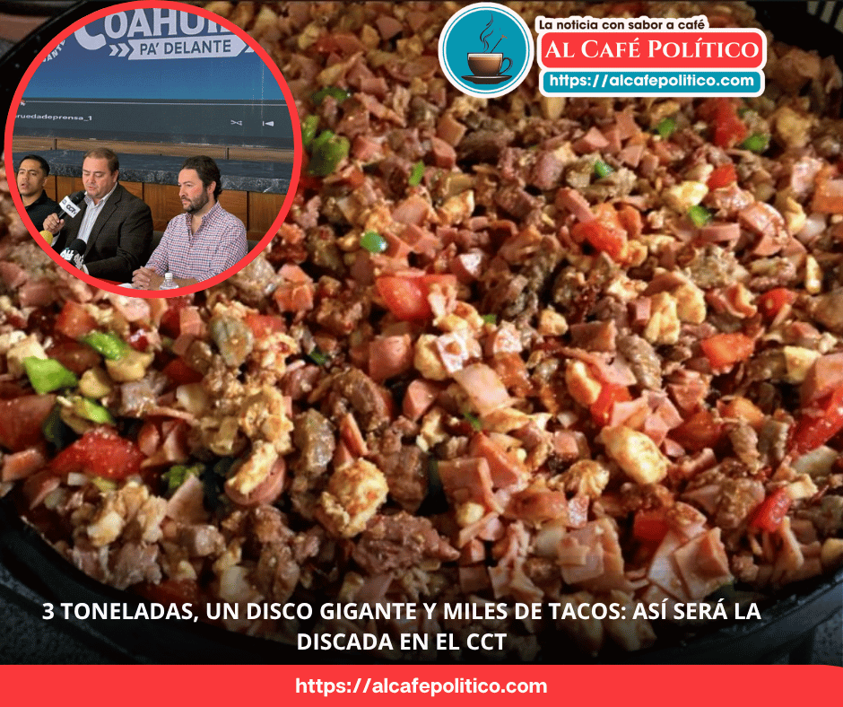 Tres  toneladas de sabor: Torreón va por el récord de la discada más grande