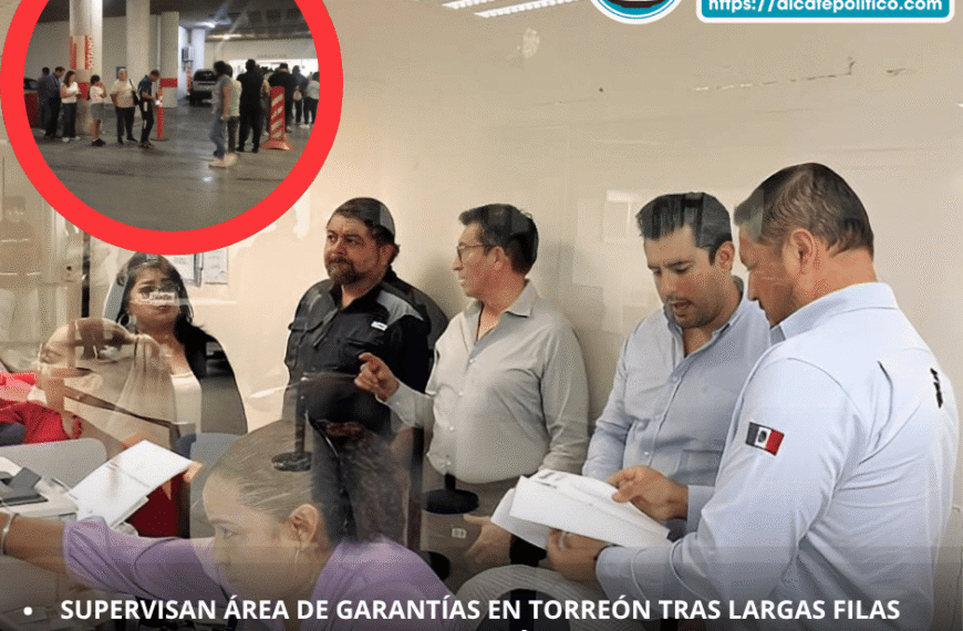 Municipio de Torreón revisan atención en Garantías tras saturación de usuarios
