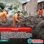 Lodo, árboles caídos y bocas tapadas: así trabaja Torreón hoy