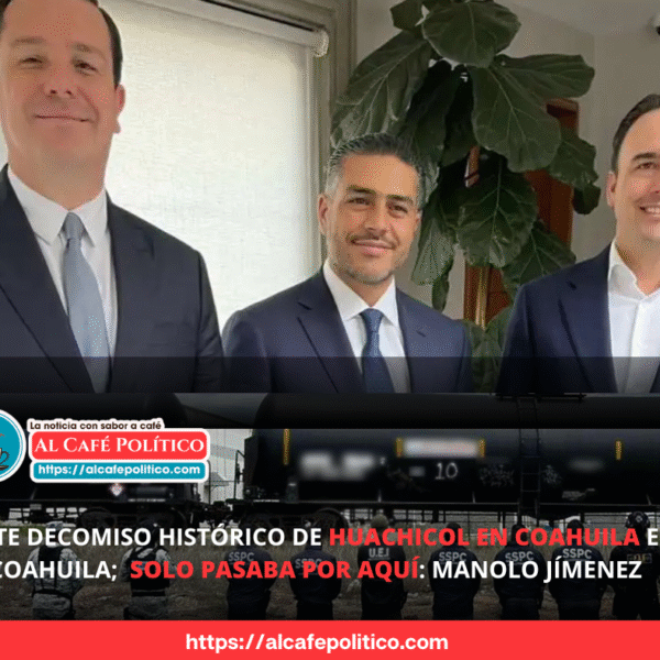 Huachicol solo cruzó Coahuila, afirma Manolo Jiménez