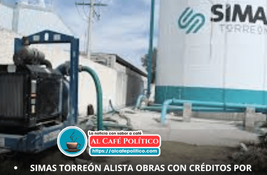 Preparan arranque de obras prioritarias de agua potable en Torreón