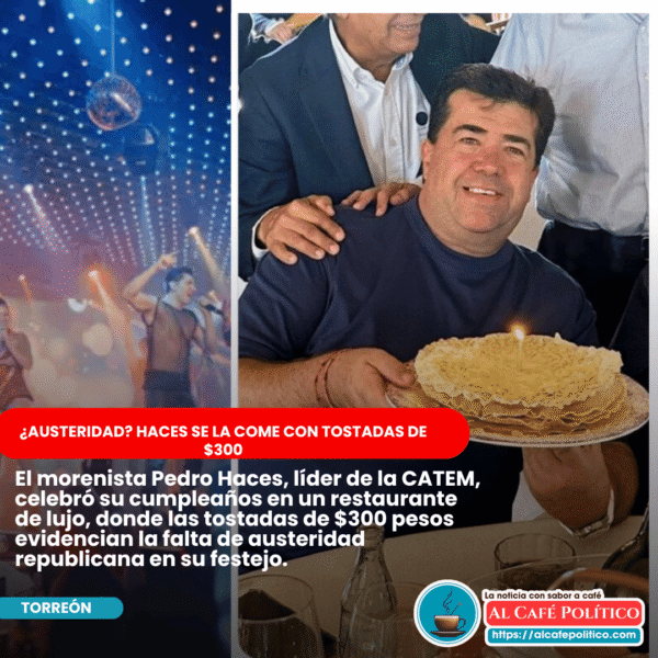 El morenistas Pedro Haces de la CATEM celebra&hellip;