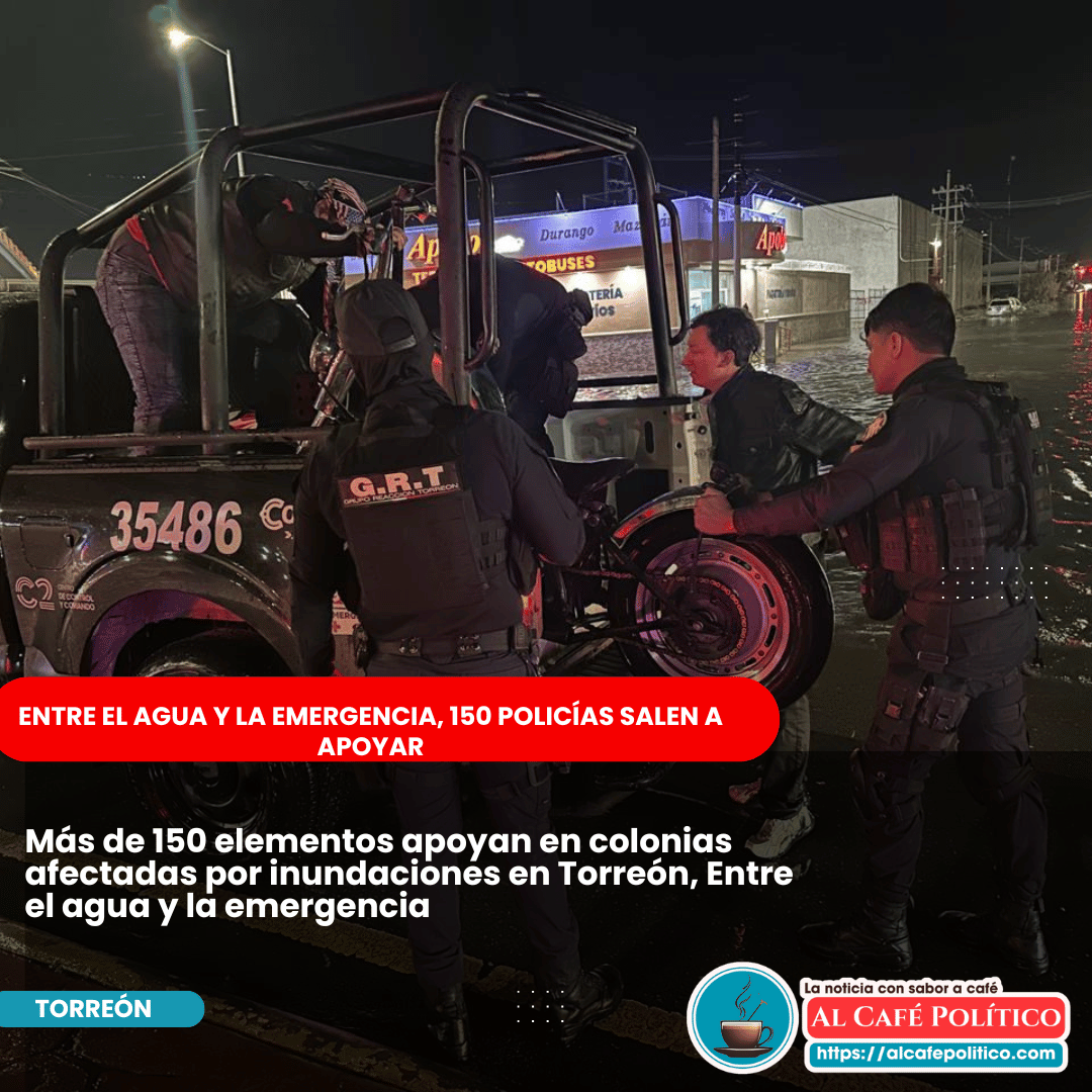 Más de 150 elementos apoyan en colonias afectadas&hellip;