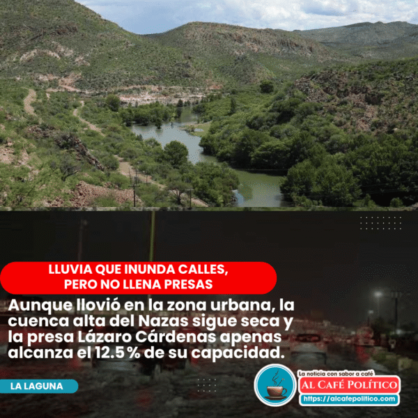 Las calles se inundan, pero las presas están&hellip;