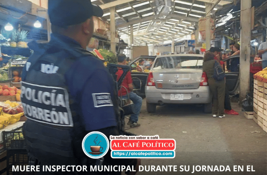 Tragedia en la Alianza de Torreón: inspector fallece durante labor