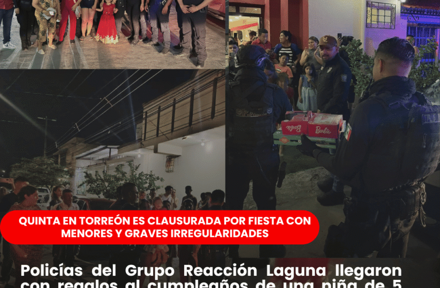 Niña Milagros no estaba sola: policías del Grupo Reacción Laguna le celebran su cumpleaños