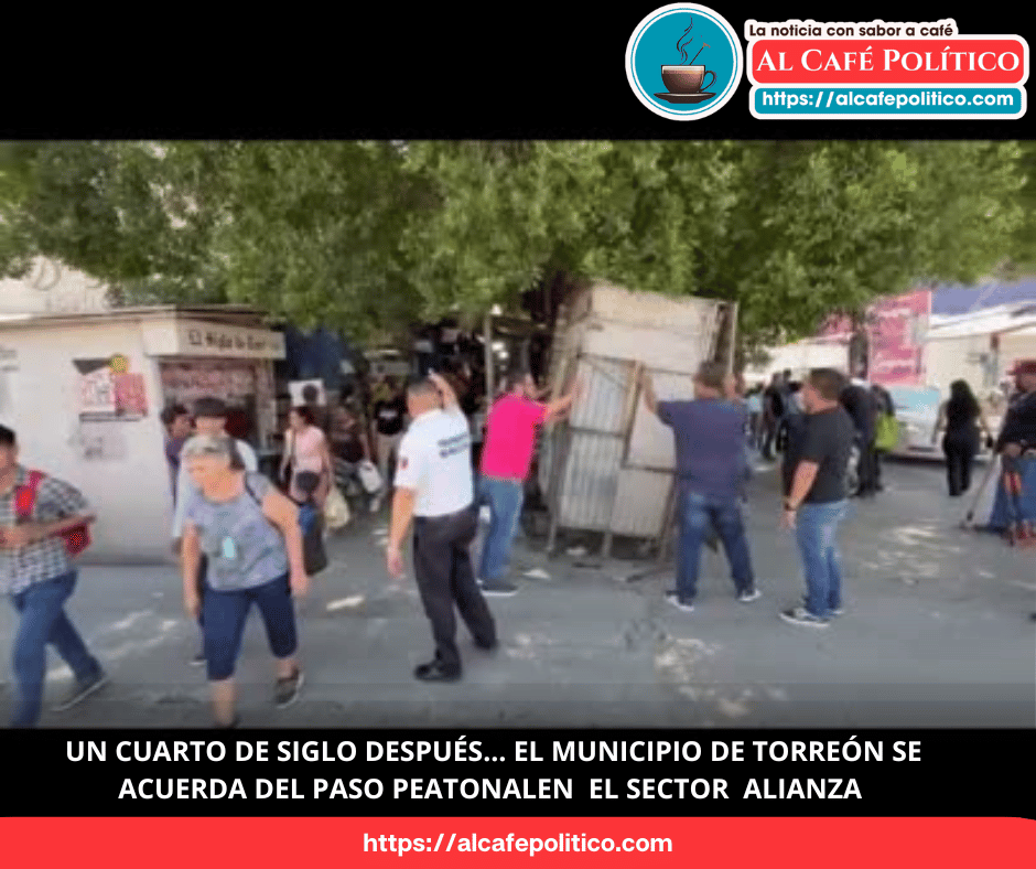 ¿Y la autoridad? Tardaron 25 años en retirar este puesto del sector Alianza
