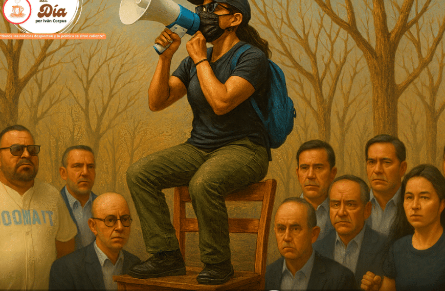 Protesta de bienvenida en la obra de Abastos:…