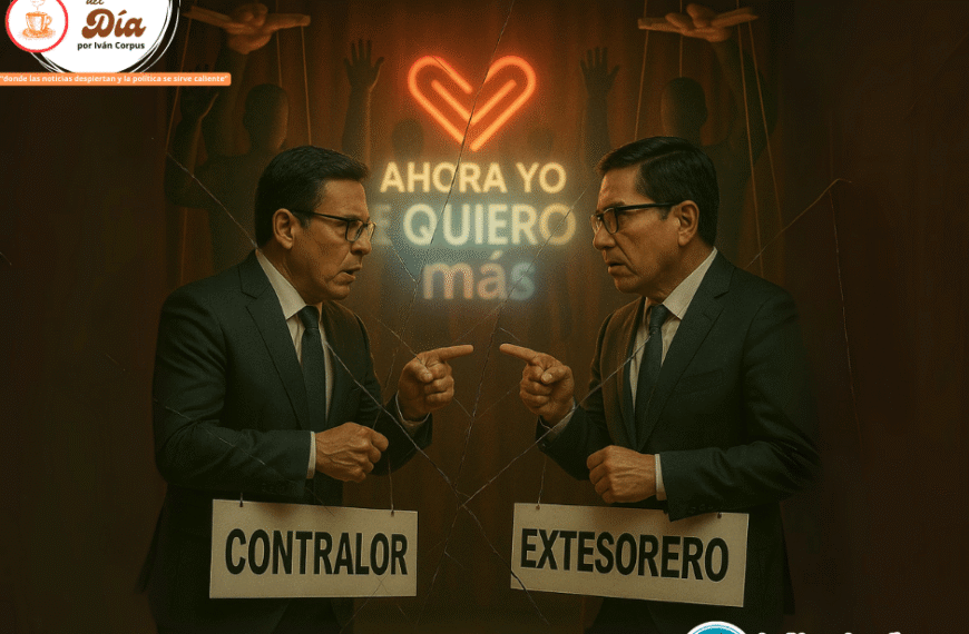 De tesorero fantasma a contralor oficial……