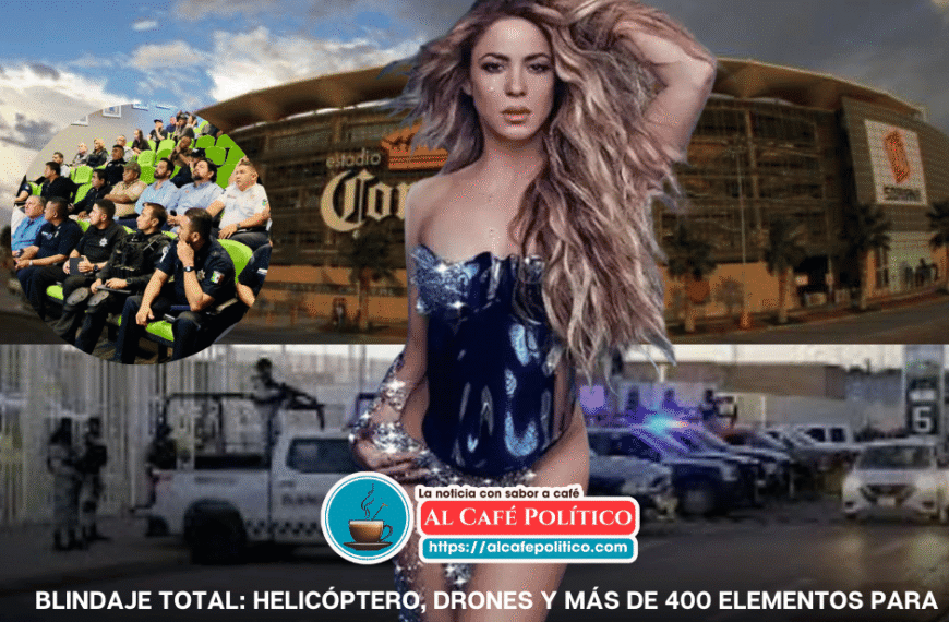 Más de 400 elementos, helicóptero y&hellip;