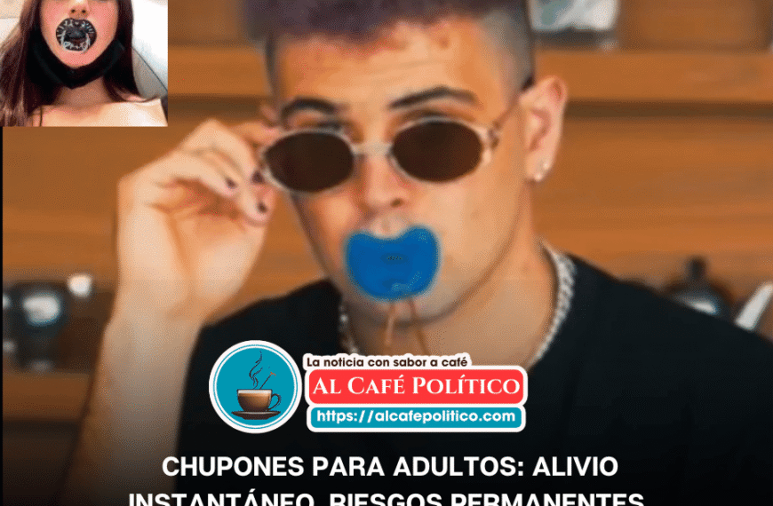 ¿Por qué los adultos están usando chupones otra vez?
