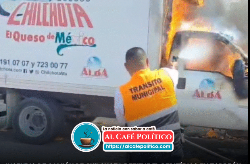 Incendio de camión de Chilchota detiene&hellip;