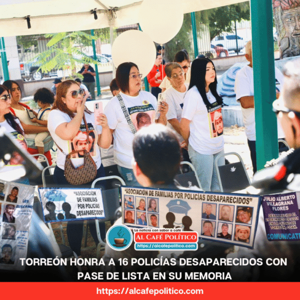 Policías desaparecidos entre 2008 y 2012 son recordados