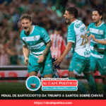 Con gol de penal de Barticciotto, Santos Laguna vence 1-0 a Chivas