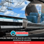 Tren Maya sufre descarrilamiento en Yucatán; pasajeros a salvo