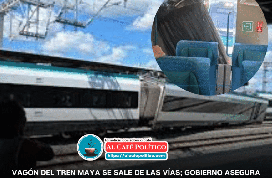 Tren Maya sufre descarrilamiento en Yucatán; pasajeros a salvo