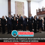 Coahuila instala primer modelo de justicia del país