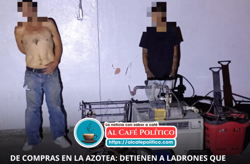 Persecución en la azotea: dos detenidos por robo a Carnes Laguna con carrito de supermercado