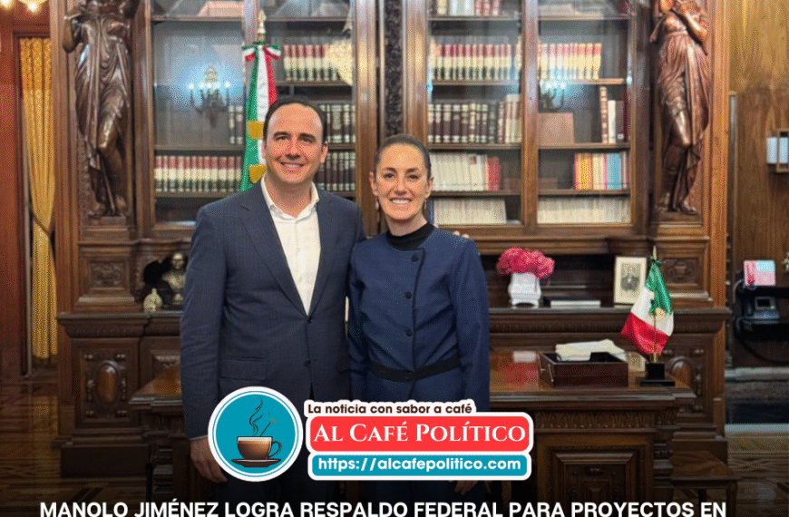 Sheinbaum y Manolo acuerdan pasos  para Coahuila