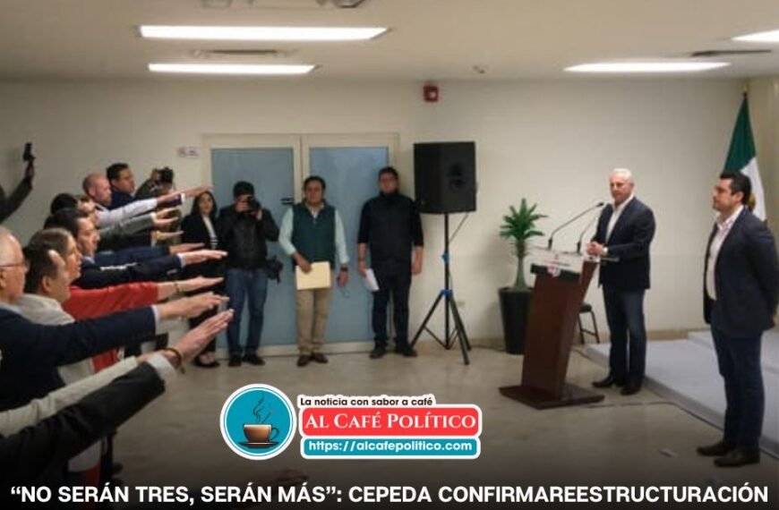 Cepeda confirma reacomodo en su gobierno: los cambios…