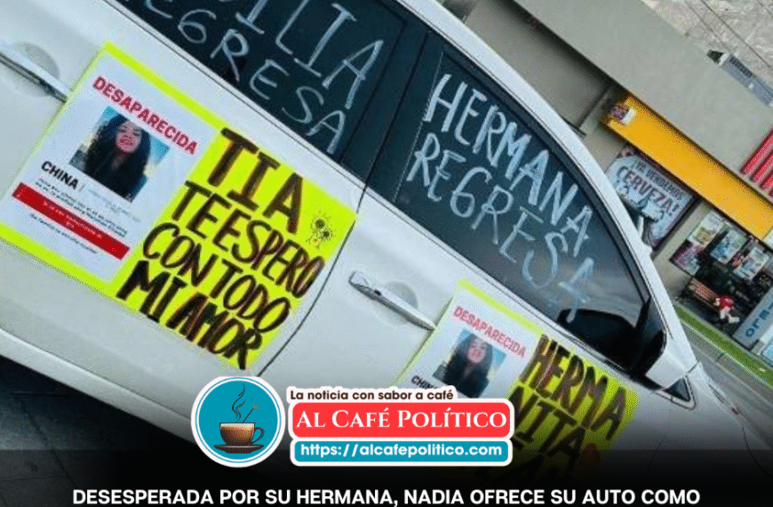 Desesperada por su hermana, Nadia ofrece su auto como recompensa en Mazatlán