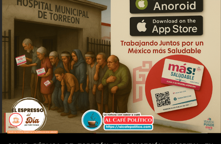 “Más Saludable”: Salud con folio con un hospital…