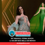 De Tabasco, la más bella de México: Fátima Bosch rumbo a Miss Universo