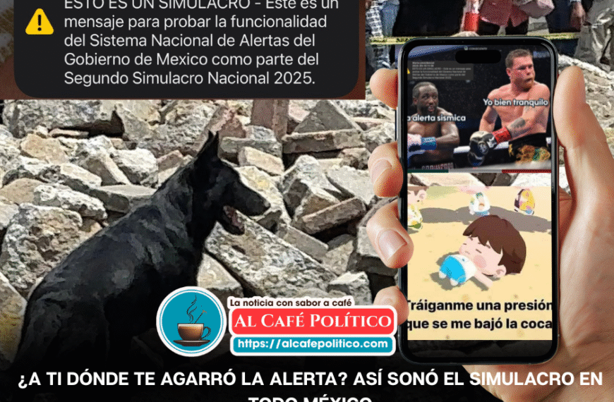 ¡Ay caón, qué sustote!” — Así debutó la alerta sísmica en los celulares de México
