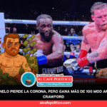 Canelo pierde la pelea, gana la fortuna: 100 mdd en la bolsa