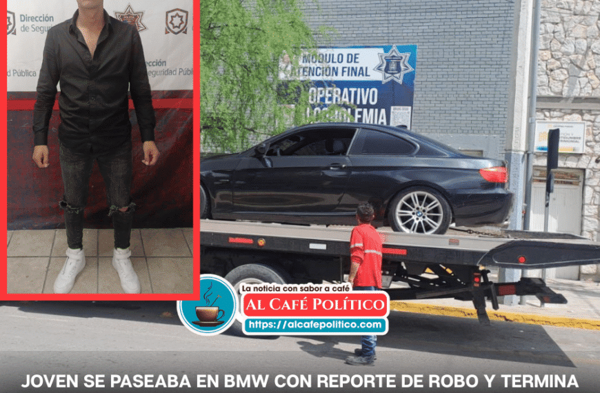 Cae en el filtro: joven conducía&hellip;