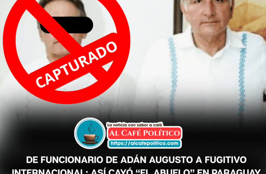 De cuidar a Tabasco a encabezar un cártel: arrestan a Hernán Bermúdez en Paraguay