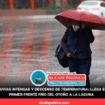 Del calor al fresco: frente frío llega con tormentas y clima otoñal a La Laguna