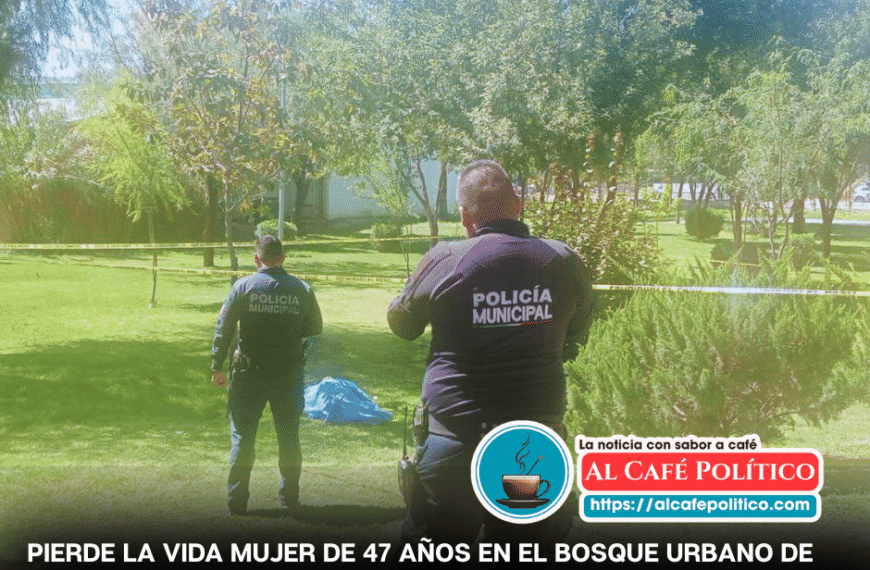 Muere mujer por paro respiratorio en el Bosque Urbano de Torreón