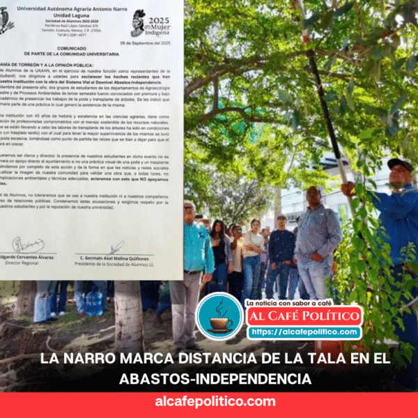 Narro se deslinda de tala ligada al Desnivel…