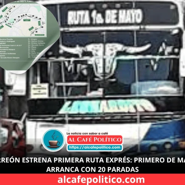 Ruta Primero de Mayo se convierte en exprés;…