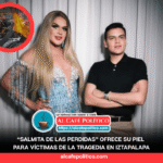 “Salmita Bebé», amigo de Wendy Guevara, propone donar piel para los quemados en Iztapalapa