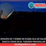 Más de 7 horas sin luz en la península: calor extremo y caos por apagón masivo