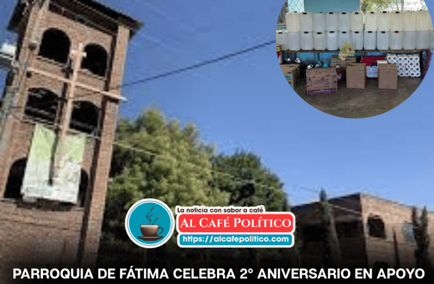 Parroquia de Fátima celebra 2º aniversario en apoyo al migrante