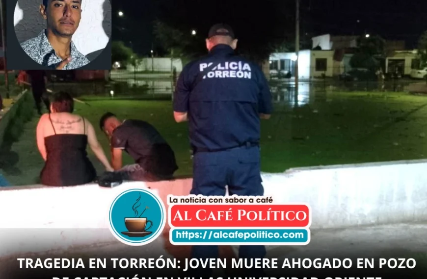 De fiesta a tragedia: joven cae a pozo de captación y muere en Torreón
