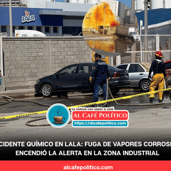 Derrame químico en Complejo LALA provoca nube tóxica&hellip;